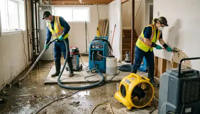 Basement flood cleanup for Everett, WA homes by water damage restoration pros