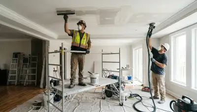 Ceiling water damage repair in Everett, WA for homes with staining and moisture damage