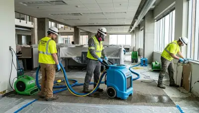 Commercial water damage restoration team serving Everett, WA with 24/7 emergency cleanup