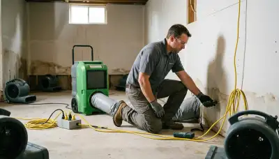 Structural drying equipment in Everett, WA for water-damage restoration and moisture removal
