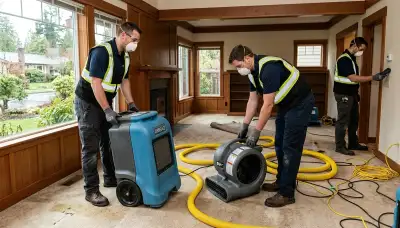 Water damage restoration team in Everett, WA serving homes and businesses