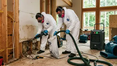 Water damage restoration team serving Everett, WA on an area service page