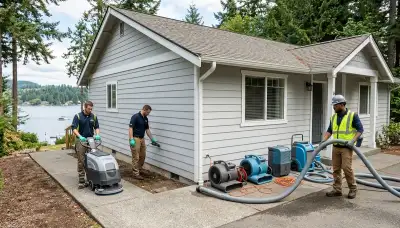 Everett, WA water damage restoration team providing fast home and business cleanup services