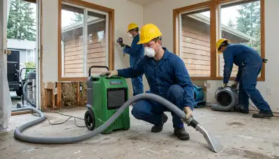 Water damage restoration team serving Everett, WA for residential and commercial properties
