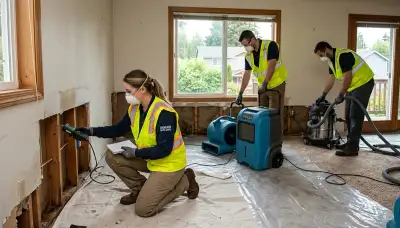 Water damage restoration team serving Everett, WA area service page