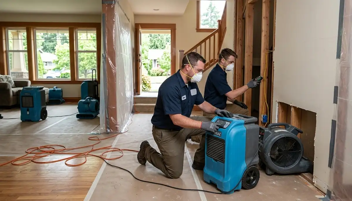 Water damage restoration team serving Everett, WA for fast home and business recovery