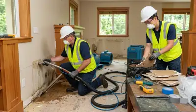Water damage restoration team serving Everett, WA for emergency cleanup and repairs