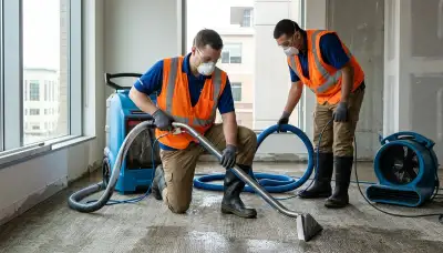 Water extraction for Everett, WA home by water damage restoration team